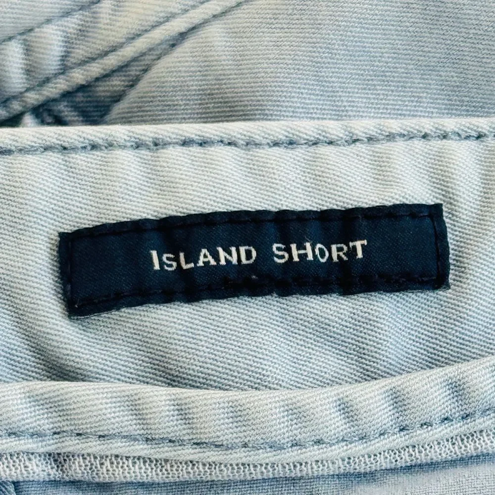 Vineyard Vines Shorts Mens 40 Blue Island Garment Dye‎ Cotton Stretch Chino 7